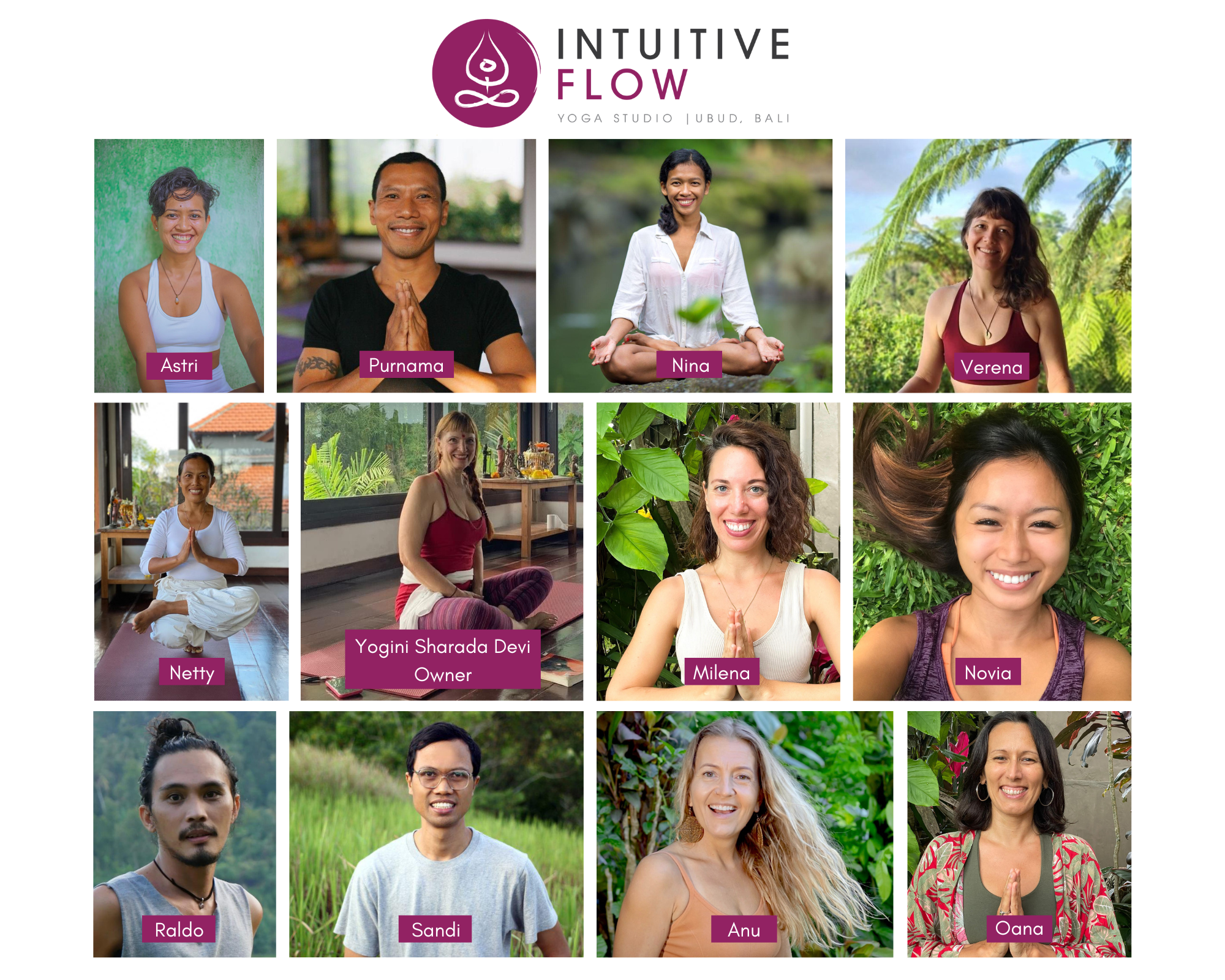 Intuitive Flow Ubud Yoga Teachers 2023